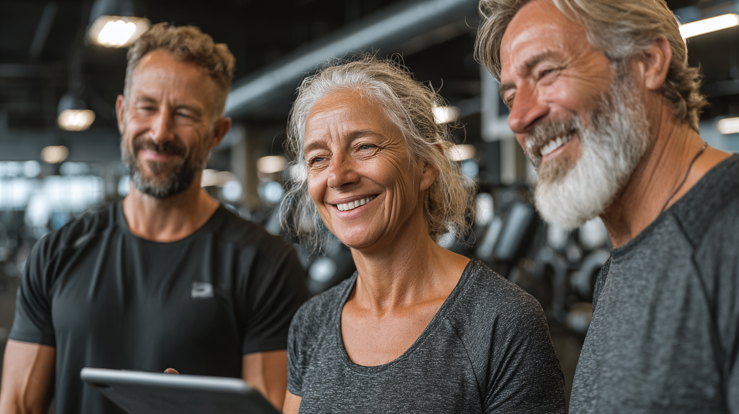 Графіки прогресу учасників TechFit Pro